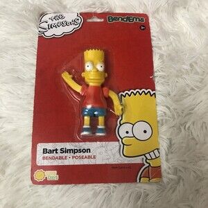 New The Simpsons Bart Bendable Poseable Toy
